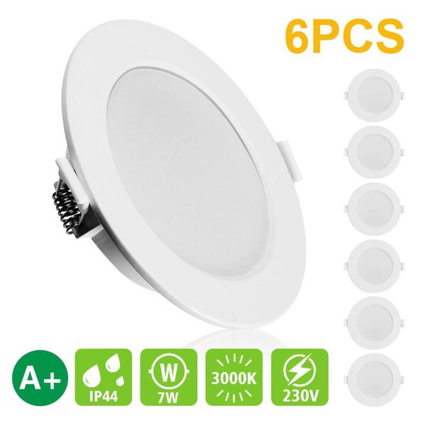 

downlights 12pcs led downlight ceiling 5w 6w 7w 8w 12w 15w warm white/cold white 3000k light ac 220v 230v 240v