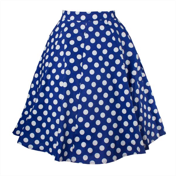 

black skirt women high waist plus size floral print polka dot ladies plaid skater 50s swing vintage skirts womens