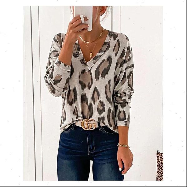 

womens shirts polka dot blouse undefined collar solid color lantern sleeve loose clothing leopard print shirt for women, White