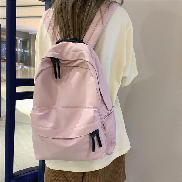 

backpack school women bag fashion canvas for girls travel female back pack mochilas