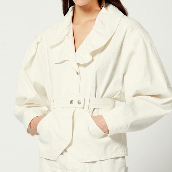 

women's jackets coat and outwear solid color ruffles long sleeve simple fashion ladies jacket with sashes, Black;brown