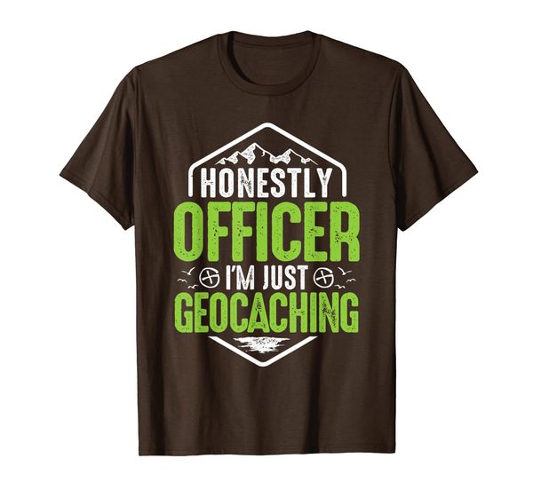 

Geocacher Honestly Officer Geocaching T-Shirt, Mainly pictures
