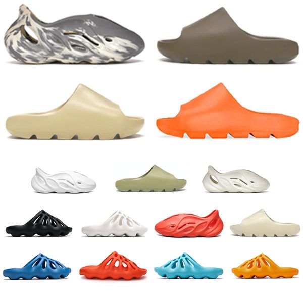 

slippers women men fashion slides bone light green desert sand triple red black resin lake blue mens summer outdoor platform sandals size 36