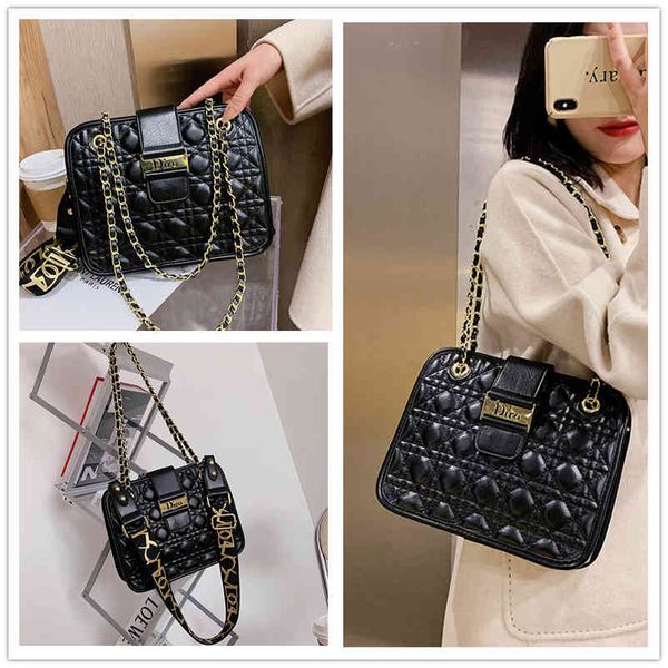 

luxury herme handbags and storage chain female messenger versatile 2021 new d family small fragrance lingge single shoul