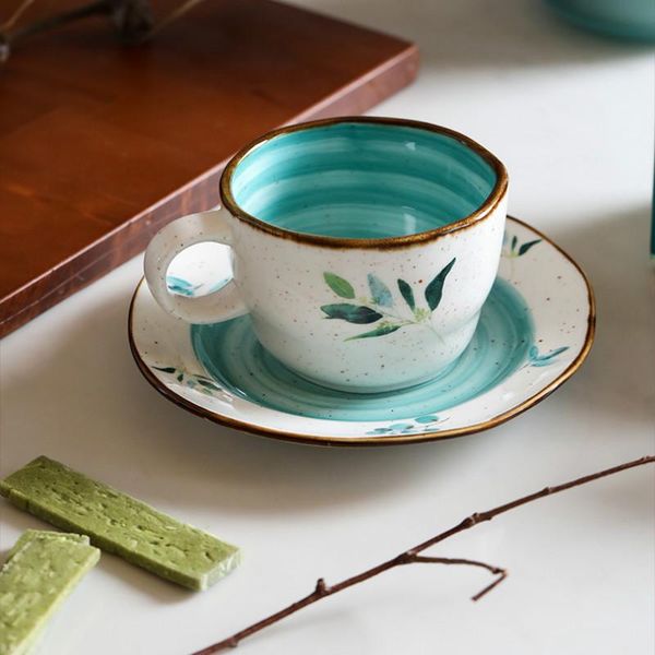 

japanese cup and saucer porcelain creative dessert coffee set china vintage kubek afternoon teaware ed50bd cups & saucers