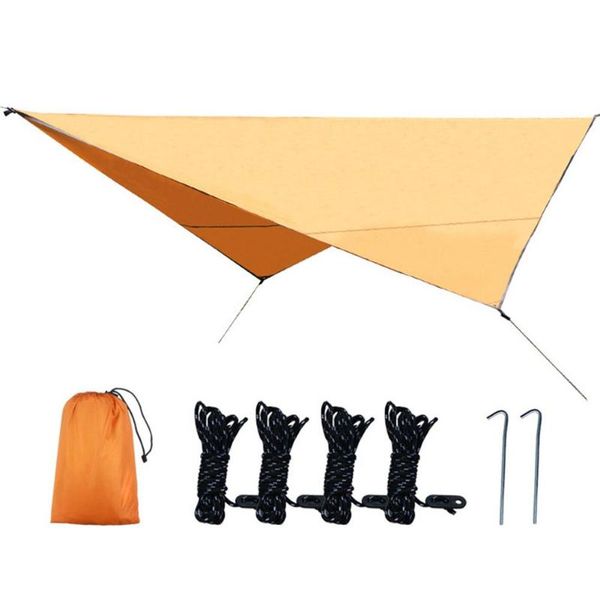

tents and shelters 320x250cm waterproof tarp tent shade outdoor camping hammock rain uv garden awning canopy sunshade ultralight mat