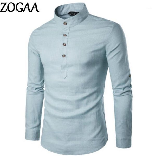 

men's casual shirts men cotton denim long sleeve jeans blue shirt full-sleeved solid stand-up collared mens dress, White;black