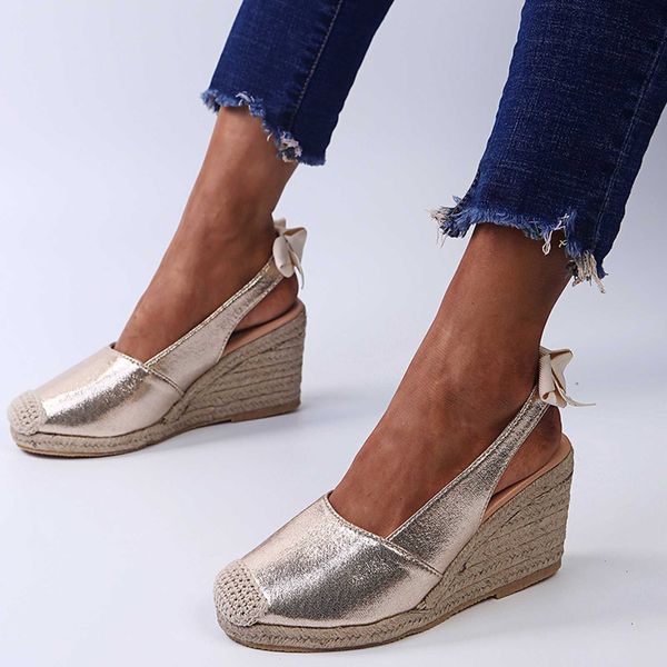 Wees Shoes For Women Sandali con tacco alto Scarpe estive 2021 Flip Flop Nake Print Sandali con plateau da donna Plus Size 35-43 X0728