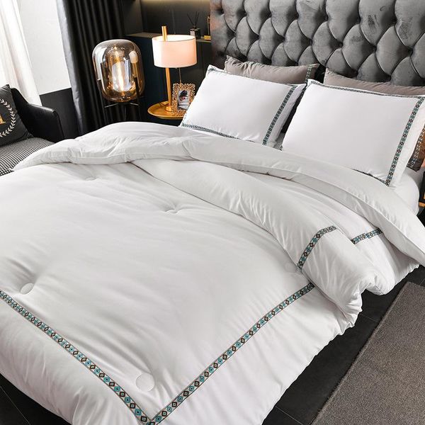 

comforters & sets winter thick blanket quilt air condition comforter duvet double king bedspread bed cover bedding queen size