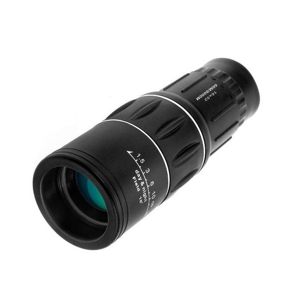 

telescopes camping telescope 16 x 52 mm monocular night vision black / hiking hunting high definition glow