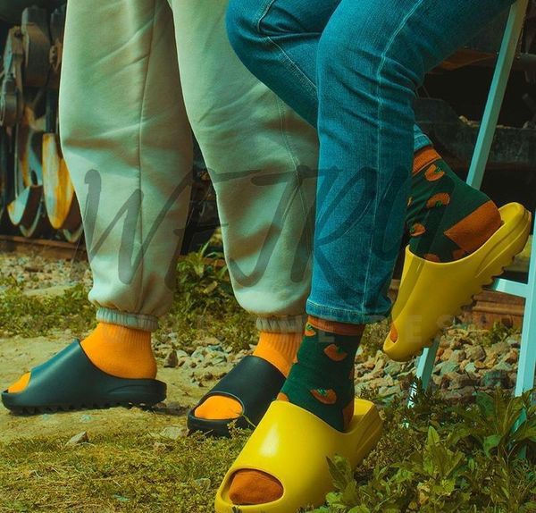 

slippers summer men women indoor eva 2021 cool soft bottom sandals trend slides light beach shoes home big size 46, Black