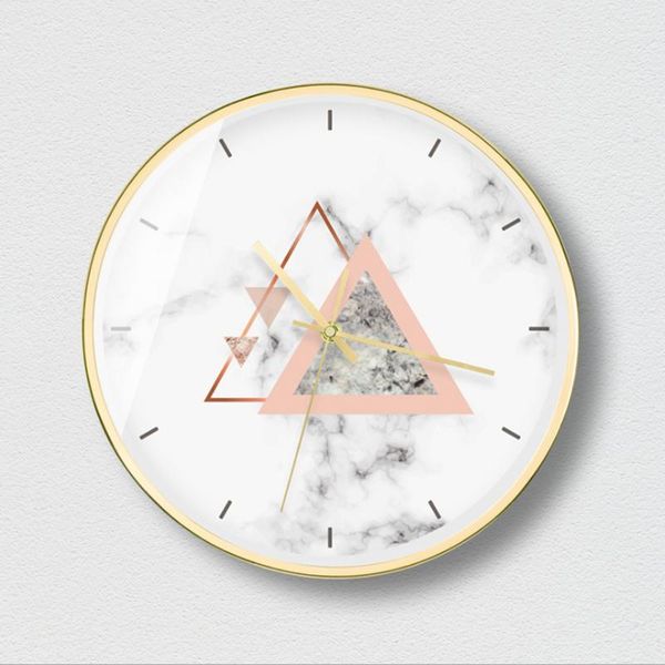 

wall clocks nordic silent clock large metal hanging watch home simple modern living room black luxury saat decorÂ