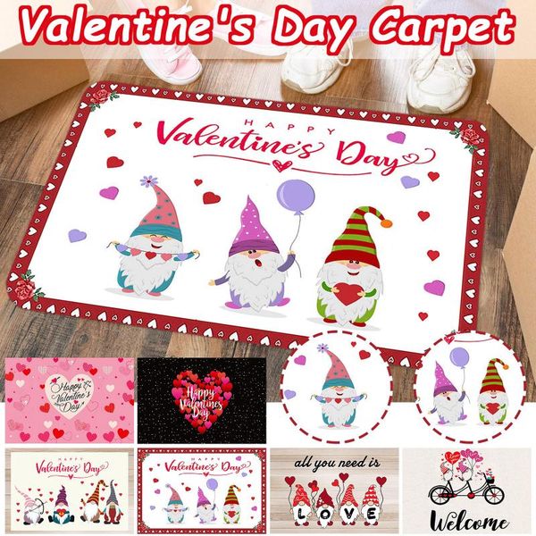 

valentine's day welcome doormats home carpets decor carpet living room kitchen decoration mat multicol bath mats