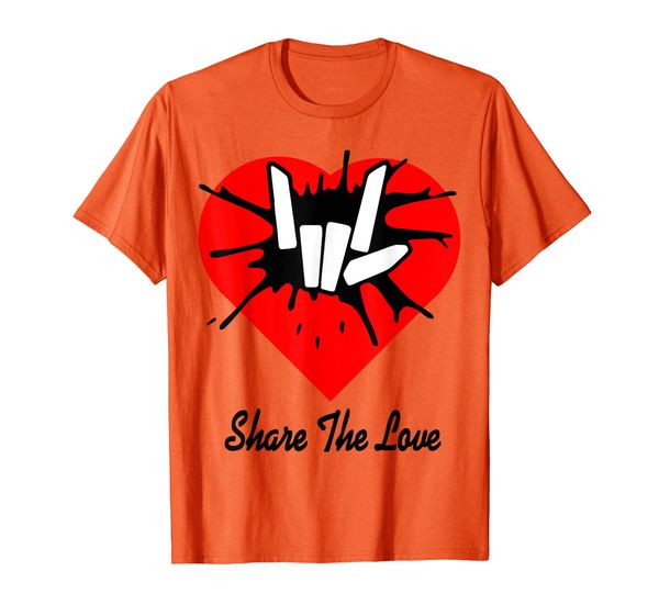 

cute-share-and-love-for-kids-by-heart t-shirt, White;black