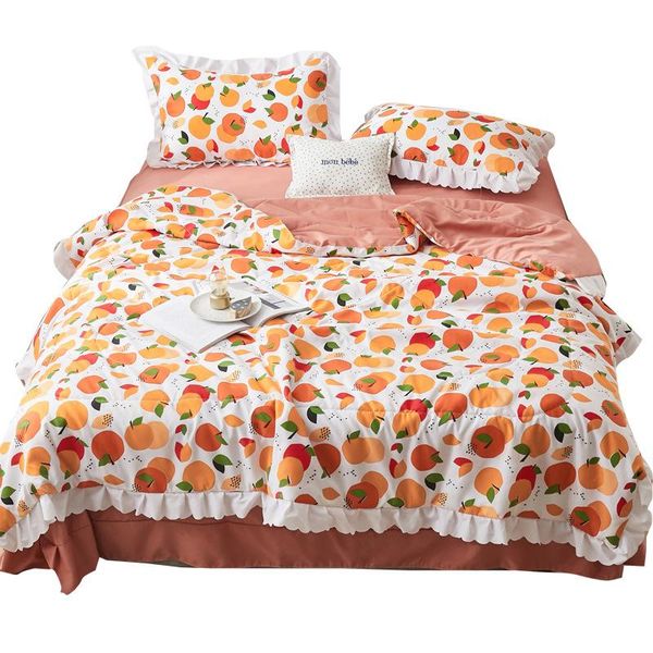

200*230cm bedspreads washed cotton quilted bed cover comforter coverlet summer lace quilt comforters & sets