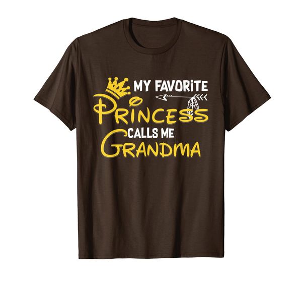 

My Favorite Princess Calls Me Grandma T-Shirt T-Shirt, Mainly pictures