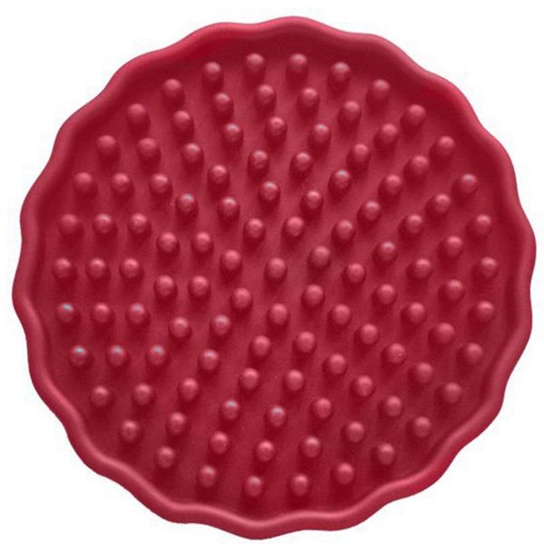 

mats & pads 1pcs round heat resistant plastic mat drink cup coasters non-slip pot holder table placemat trivet pad for coffee tea