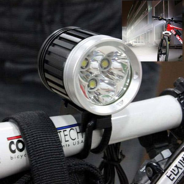 

4000lm 3x xml t6 waterproof led bicycles bikes headlight headlamp torch for outdoor hiking camping bike lights