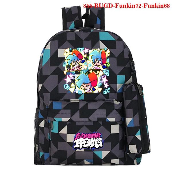 

backpack fashion friday night funkin school bag for teenage bolsos grandes student large capacity bookbag kids daily mochila