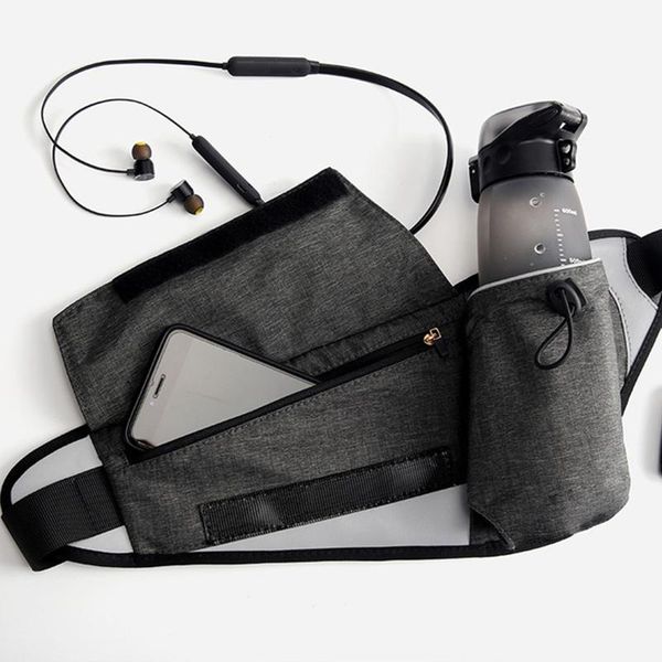 

outdoor bags fitness holder jogging running waist cycling wallet train hydration pouch belt phone pocket fanny pack for bottle