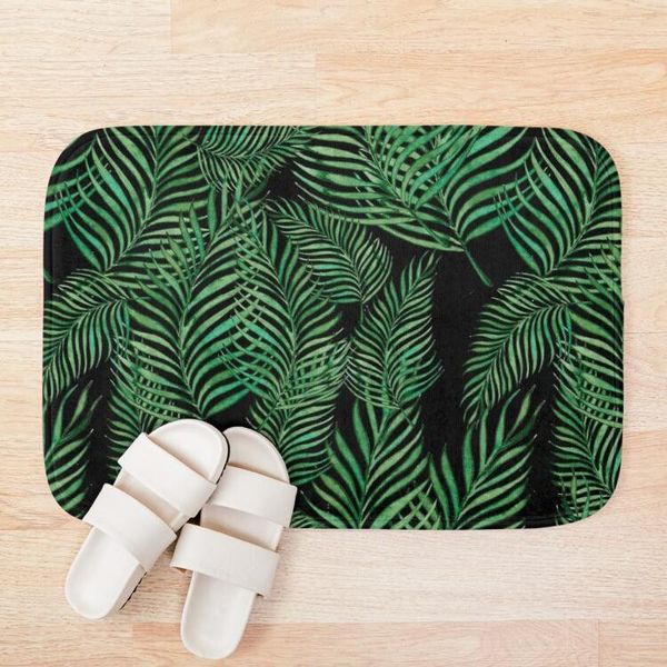 

bath mats watercolor tropical pattern mat dropship cartoon cat animal non slip for bathroom carpet rugs tapis salle