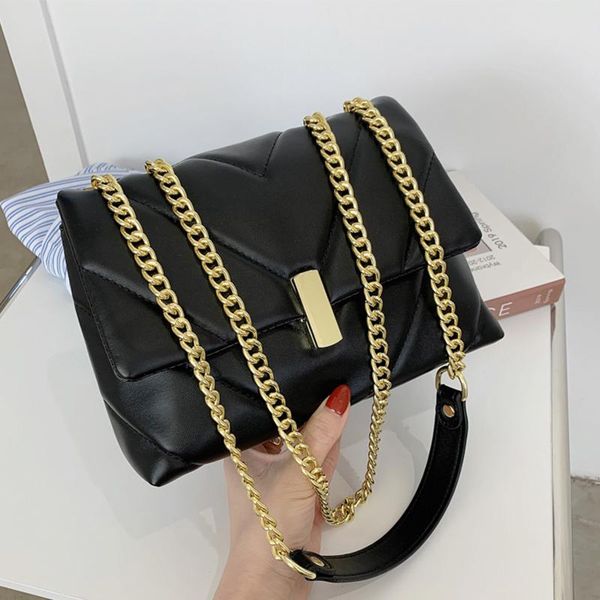 

shoulder bags women leather large capacity tote bag chain crossbody casual female shopping purse and handbag
