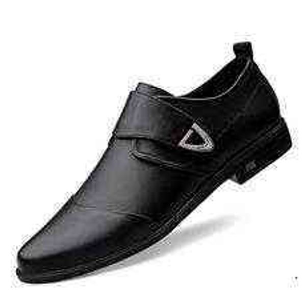 

tangzuo 1913 pointed leather shoes, , 37-45, black