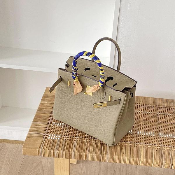 

head leather platinum bag lychee pattern european and american famous genuine women's single shoulder slant span evening bags