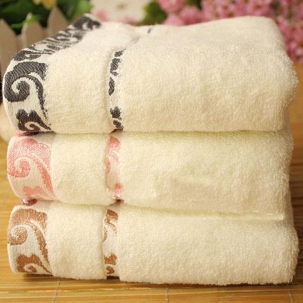 

towel est 34*75cm supermarket wholesale 3 colors soft towels for lovers gifts