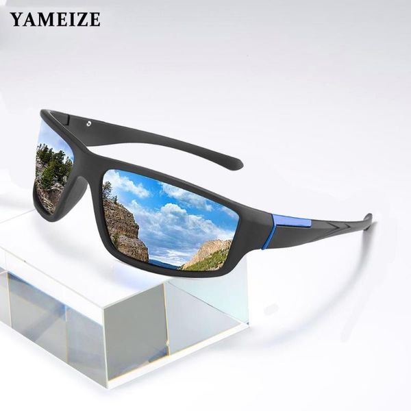 

sunglasses polarized men mirrored men's sun glasses retro for driving fishing gafas de sol hombre, White;black