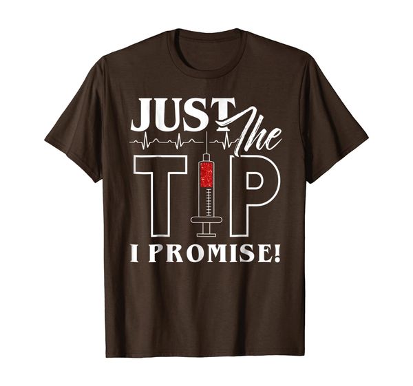 

funny women just the tip nurse appreciation t-shirt, White;black