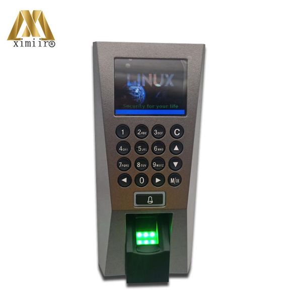 

fingerprint time attendance f18 biometric access control reader smart door system software