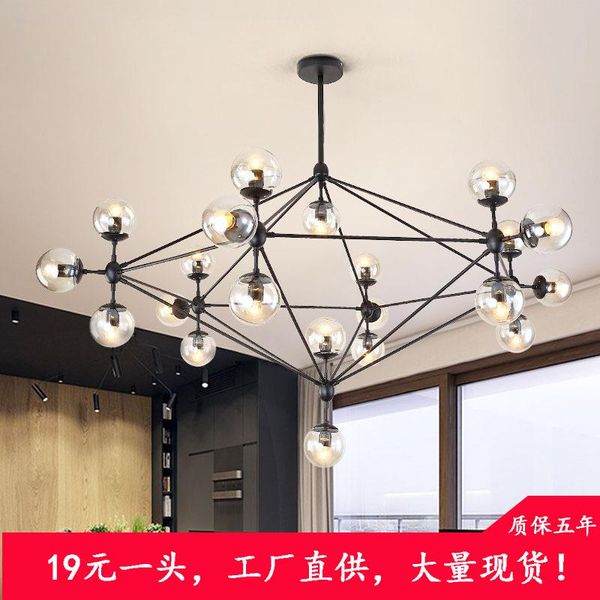 

pendant lamps nordic led stone industrial lamp hanging lights kitchen dining bar bedroom living room