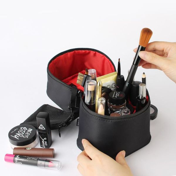 

makeup bags with multicolor pattern women cosmetic bag case make up organizer toiletry storage travel wash pouch