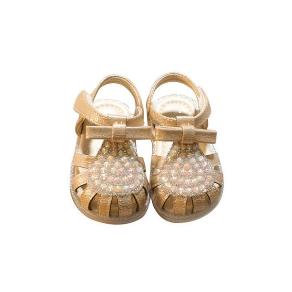 

girls sandals kids shoes children footwear baby wear summer toddler princess pearl rhinestone fashion beach b7005, Black;red