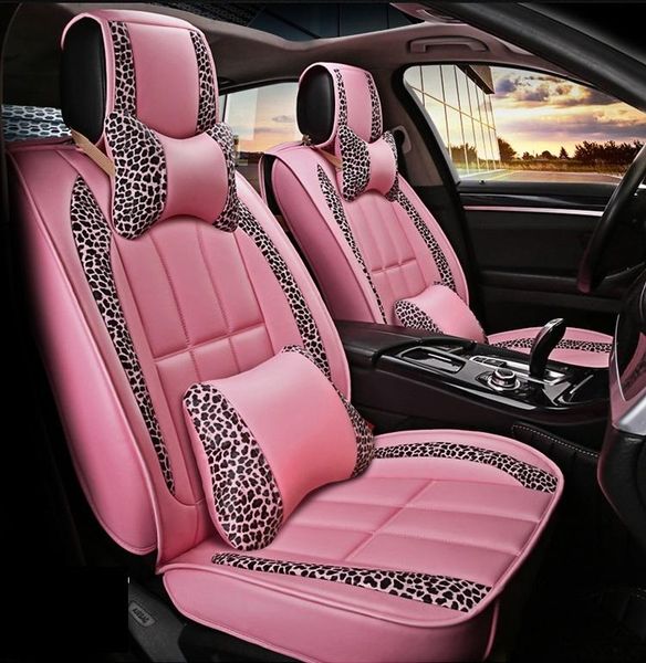 

car seat covers autocovers for sudan suv durable leather universal five seats full set cushion mats mast cars pink series 02