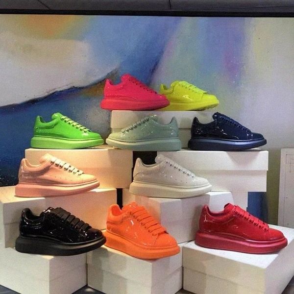 

graffiti designer men women color mc casual shoes espadrilles flats platform oversized sneaker shoe espadrille flat sneakers size 36-45 d9s5, Black