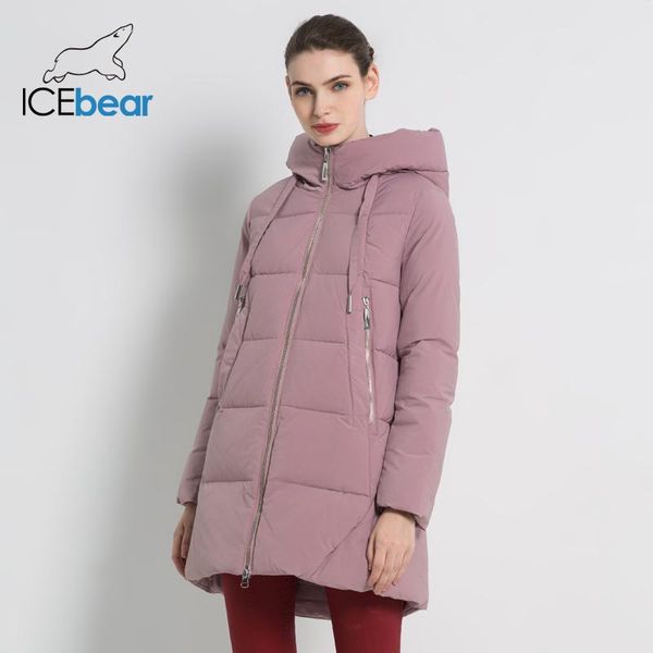 

women's trench coats 2021 winter jacket long coat fashion clothing brand windproof warm gwd18272i, Tan;black