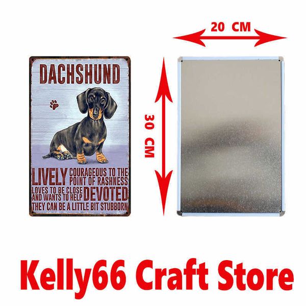 

german shepherd dog pug dalmation metal tin sign poster home bar wall art iron painting 20*30 cm size y-1169