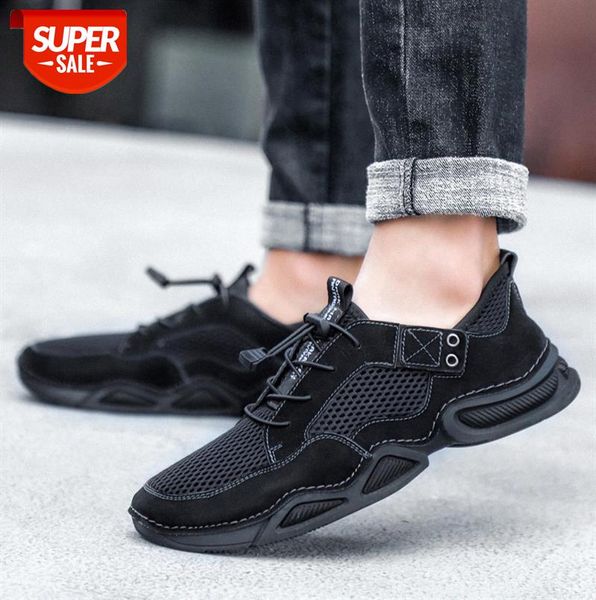 

men's shoes outdoor sports casual mesh breathable flat bottom #iv6r