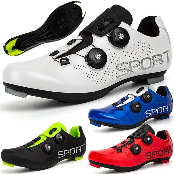 

latest mountain bike cycling shoes men's outdoor sports self-locking road racing 38-47 siz footwear, Black