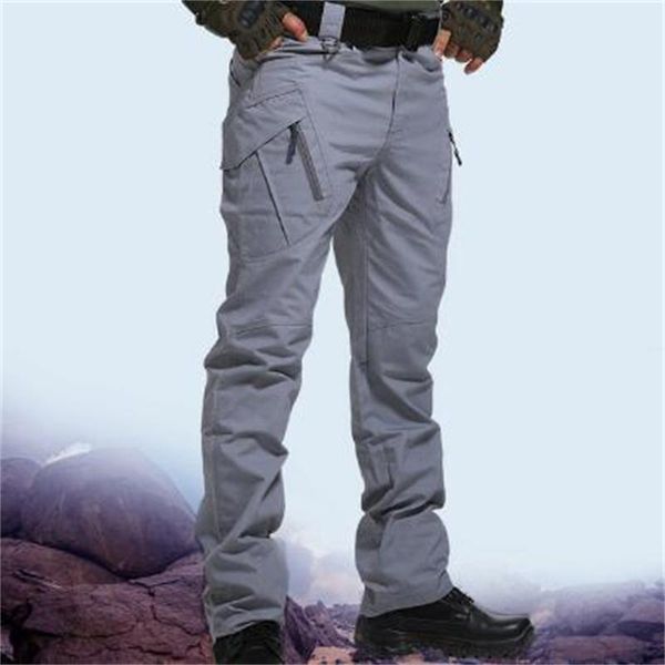 

men's pants mens camouflage cargo elastic multiple pocket military male trousers outdoor joggers pant plus size tactical men 5xl, Black
