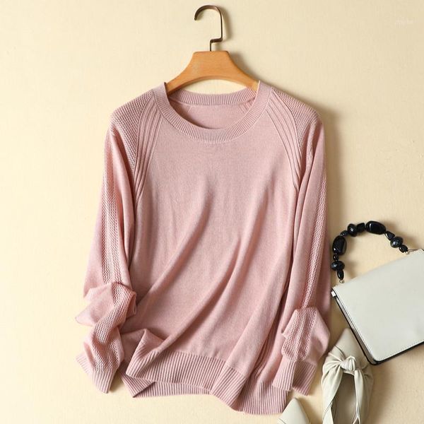 

women's sweaters 2021 autumn knitted thin women sweater and pullovers o-neck solid long-sleeved office lady elegant buttoming pulls te, White;black
