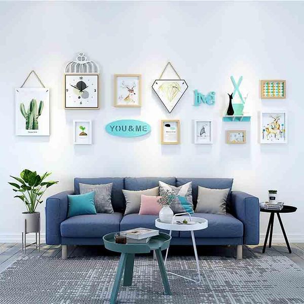 

frames and mouldings nordic style living room dining decorative painting sofa background wall bedroom porch corridor aisle paintin