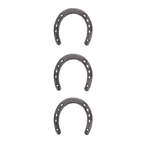 

3pcs horseshoe wall hanging chic adornment decor party favor