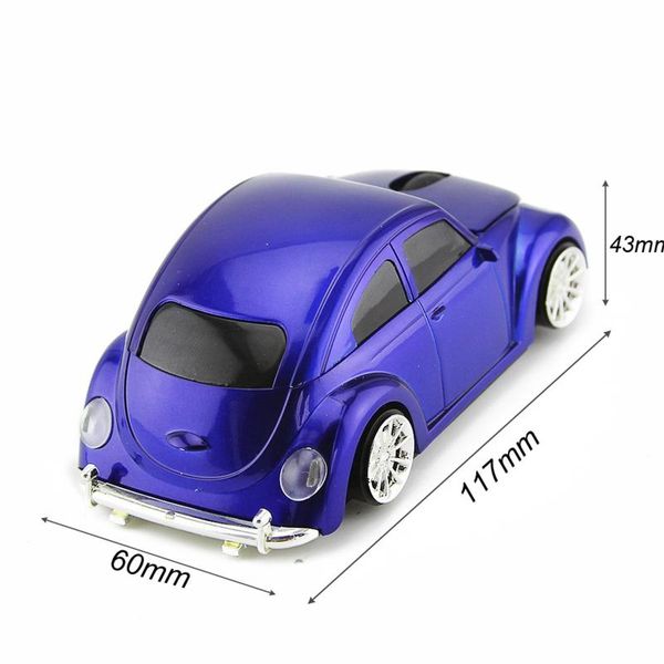 

mice wireless computer mouse gaming mause mini sports car optical creative beetle flashing light for pc lap notebook