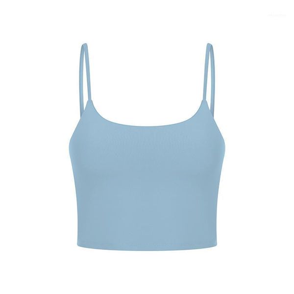 

yoga outfit women's tank with built in bra,padded sports bra, crop wireless cami shirt fitness workout running