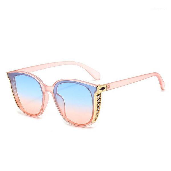 

blue pink square sunglasses women trends 2021 brown green sun glasses men classic vintage wearglasses outdoor party, White;black