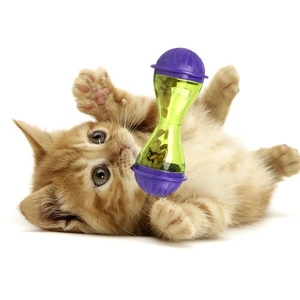 

dog feeder plastic funny pet dispenser treat ball puppy leakage toy hr cat toys