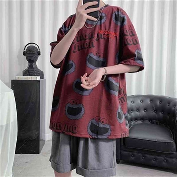 

winter men's t-shirt slim thin half sleeve youth couples simple solid color cotton2 210420, White;black
